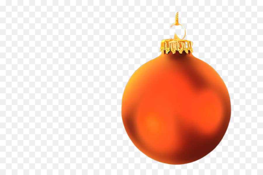 البرتقال，زخرفة عيد الميلاد ، PNG