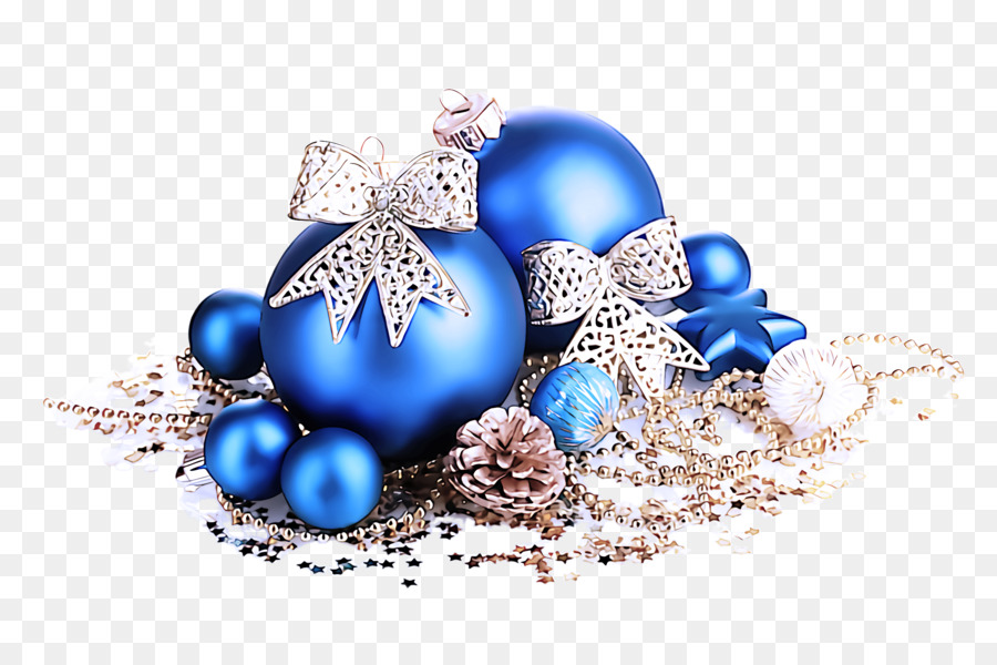 زخرفة عيد الميلاد ،，الأزرق PNG