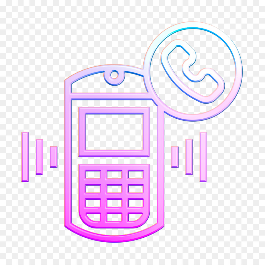 الاتصالات الهاتفية，الوردي PNG