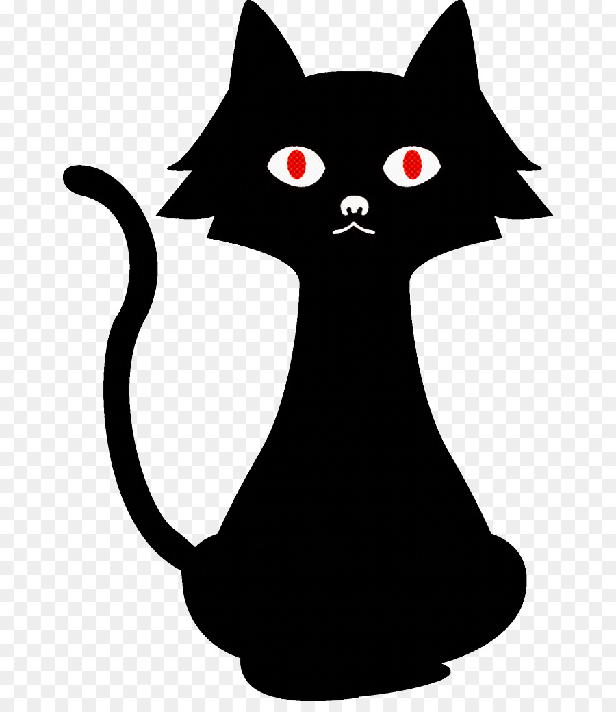 القط，القط الأسود PNG