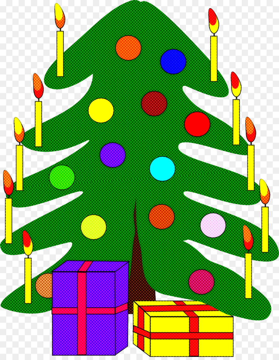 شجرة عيد الميلاد，عطلة زخرفة PNG