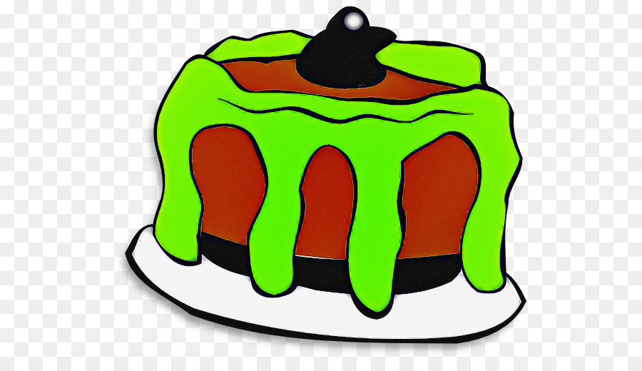 الأخضر，كعكة PNG