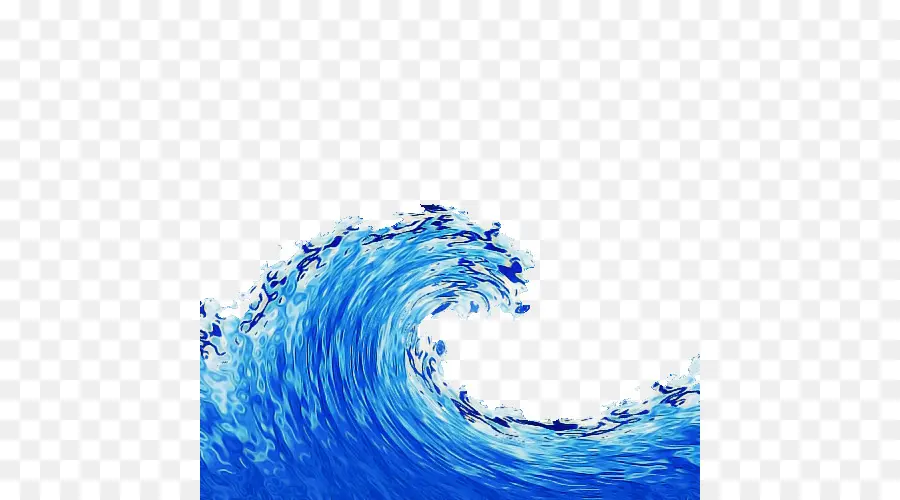 الماء，موجة PNG