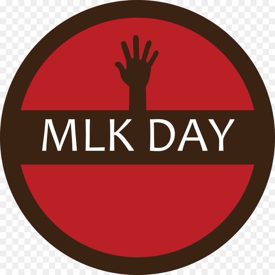 شعار يوم Mlk，دائرة حمراء PNG