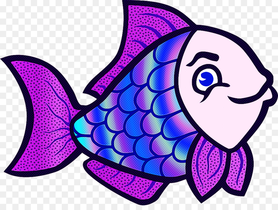 الأسماك，الأرجواني PNG