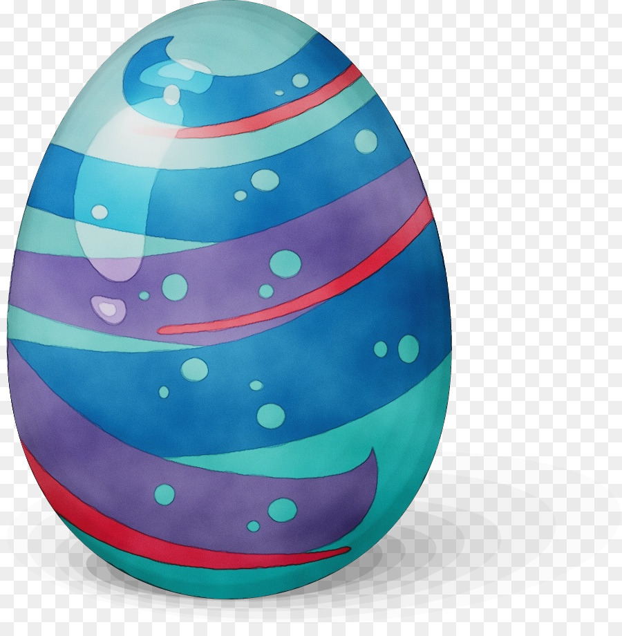 بيضة عيد الفصح，الأزرق PNG
