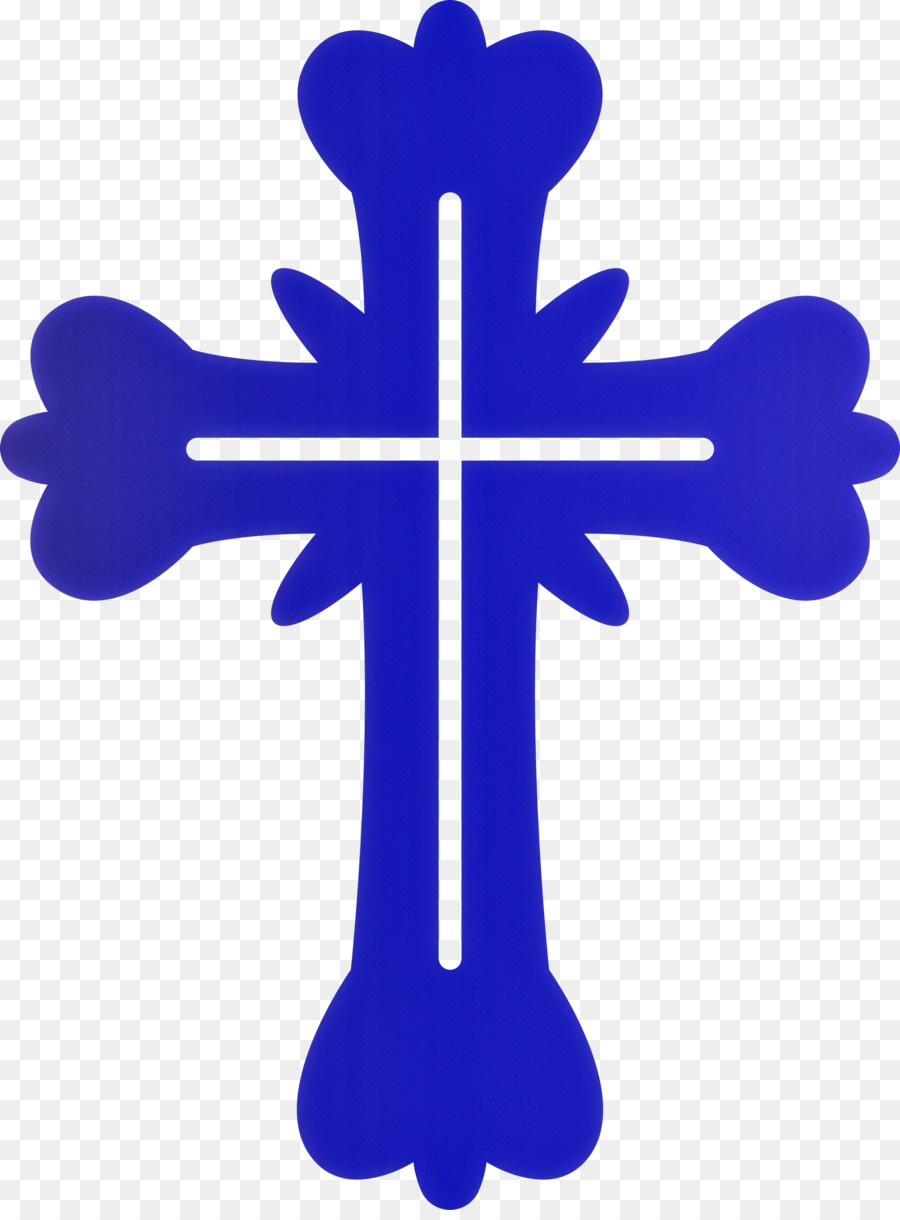 الصليب，الكوبالت الأزرق PNG