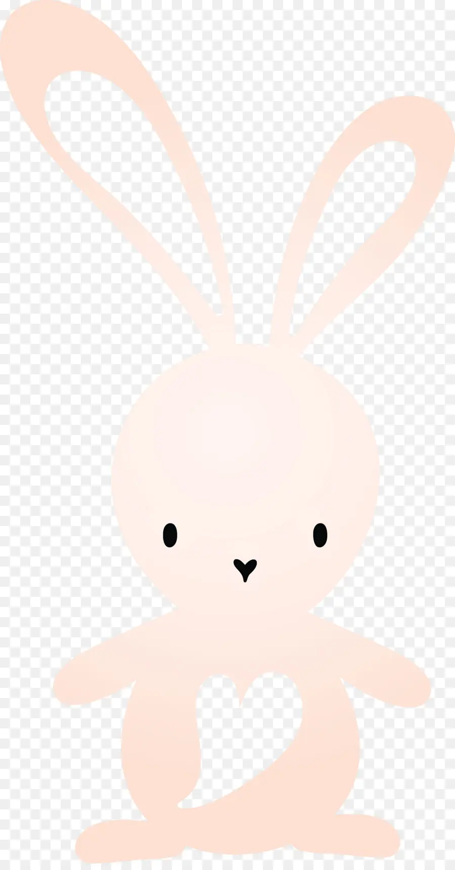 أرنب，الوردي PNG