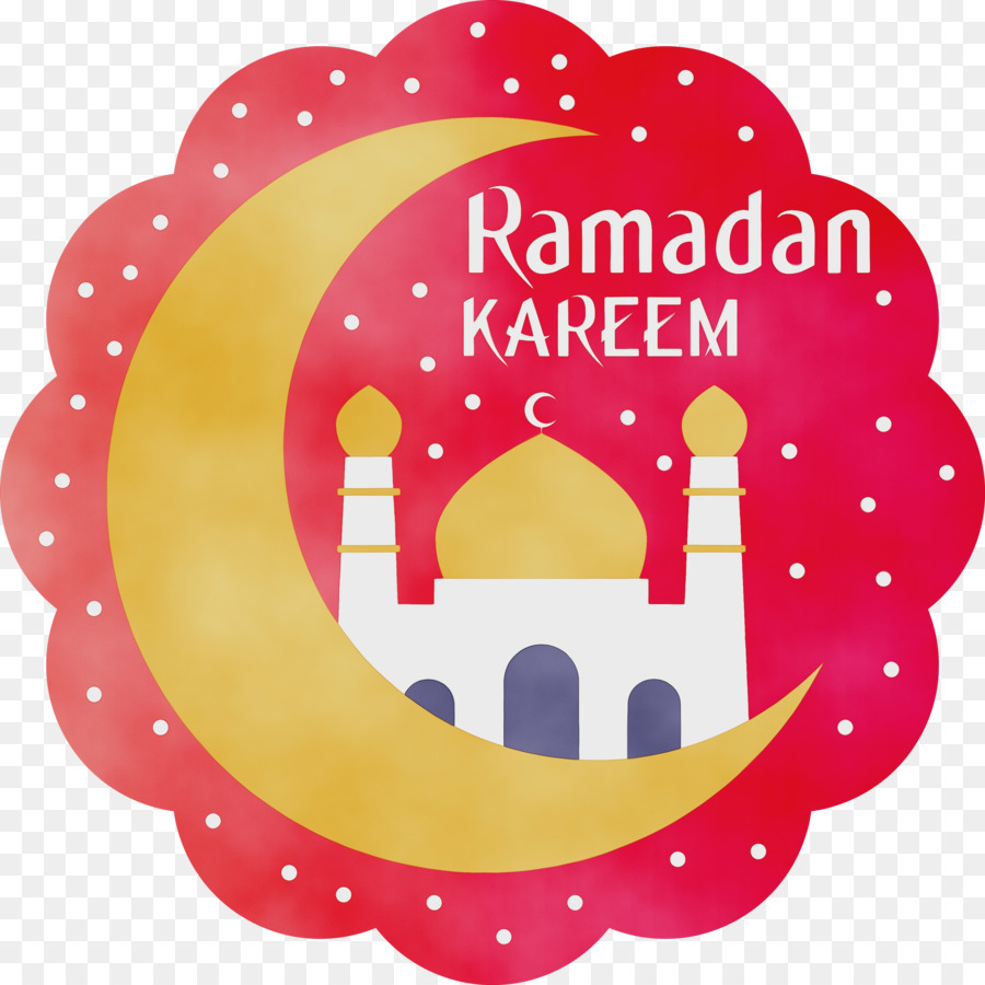 رمضان كريم，قمر PNG