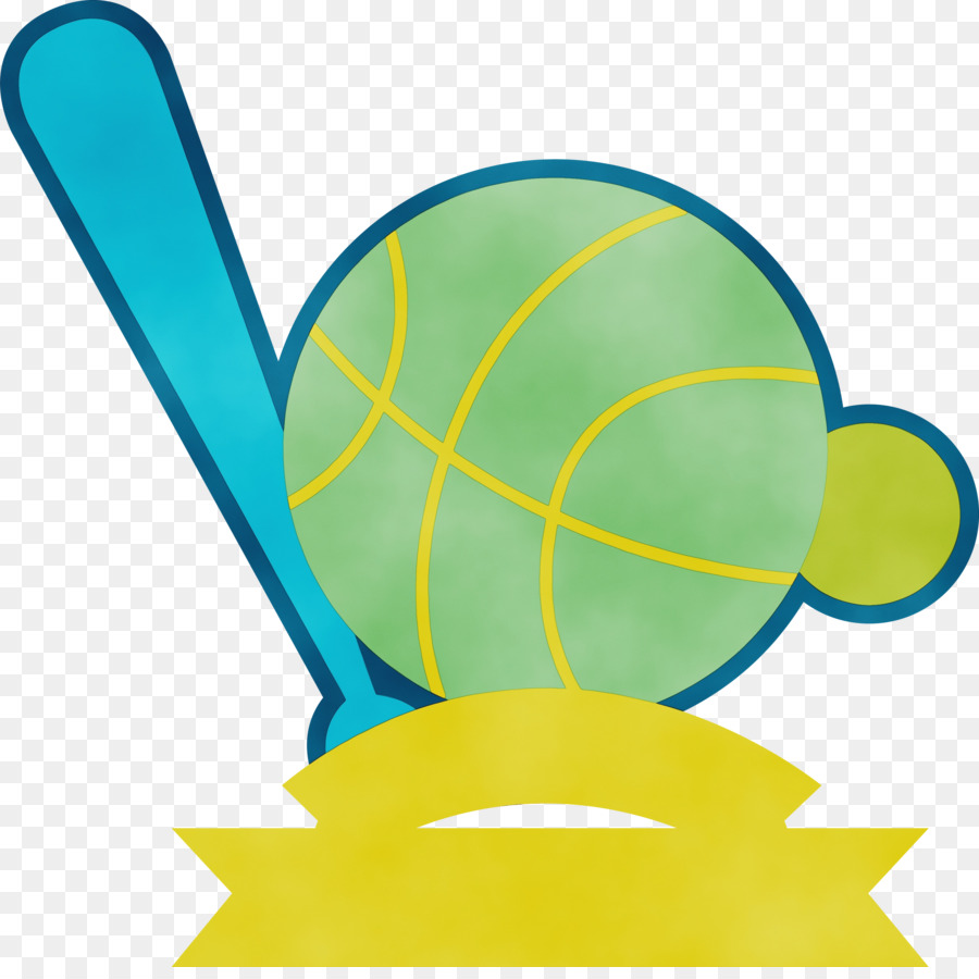 كرة التنس，الأصفر PNG