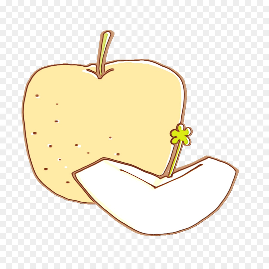 خط，تفاحة PNG