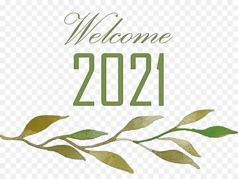 مرحبا 2021，سنه جديده PNG