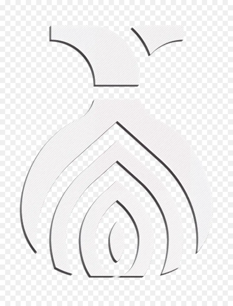 الأسود و الأبيض，شعار PNG
