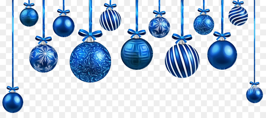 زخرفة عيد الميلاد ،，الكوبالت الأزرق PNG