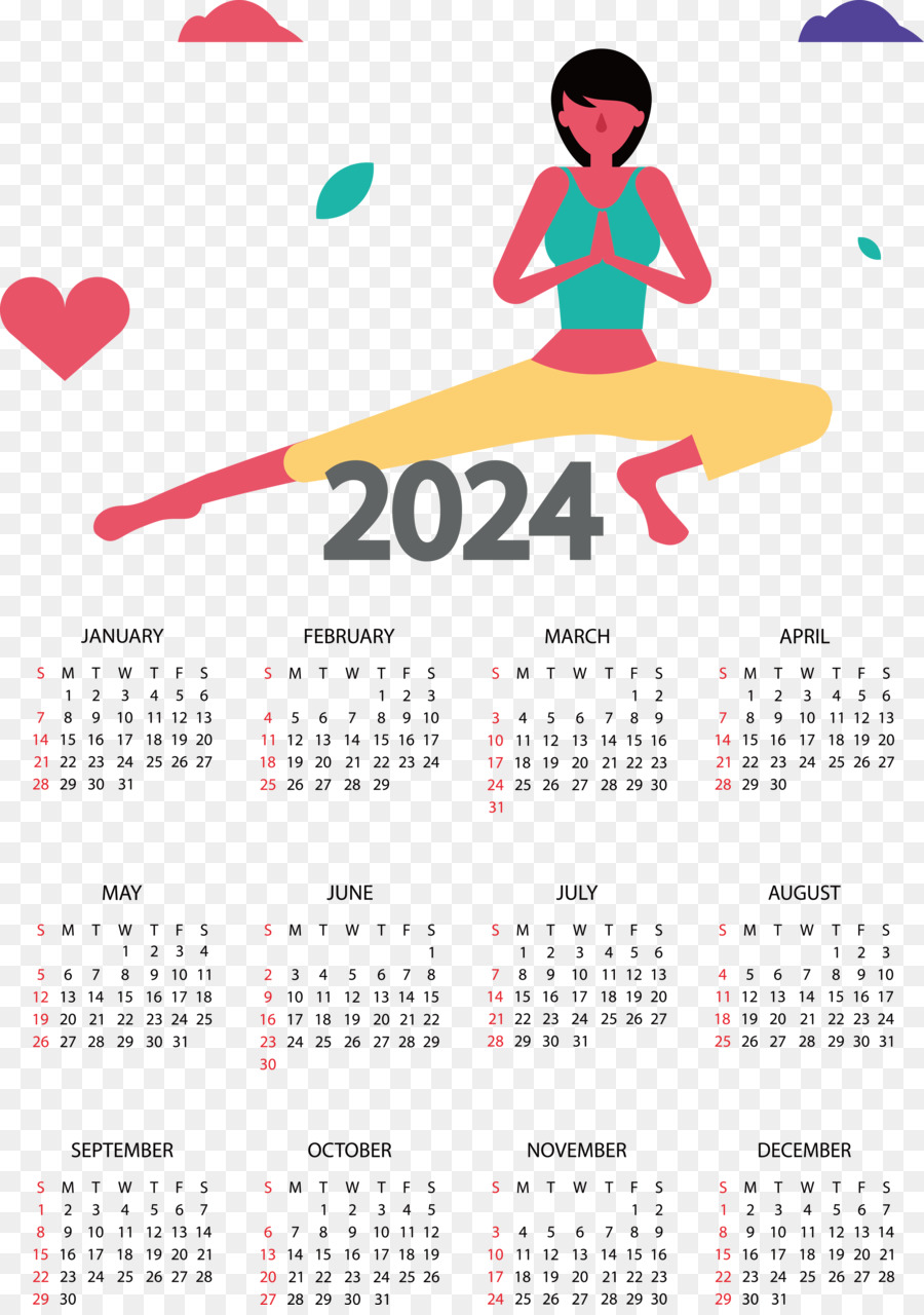 التقويم，2023 سنة جديدة PNG