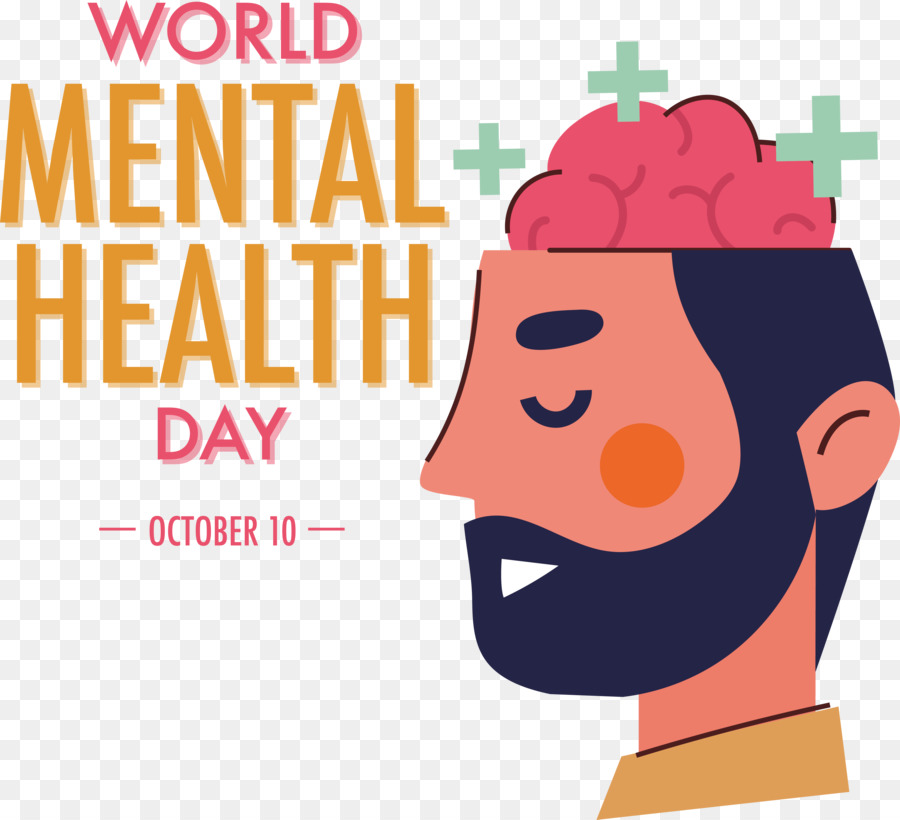 اليوم العالمي للصحة النفسية，الصحة النفسية العالمية PNG