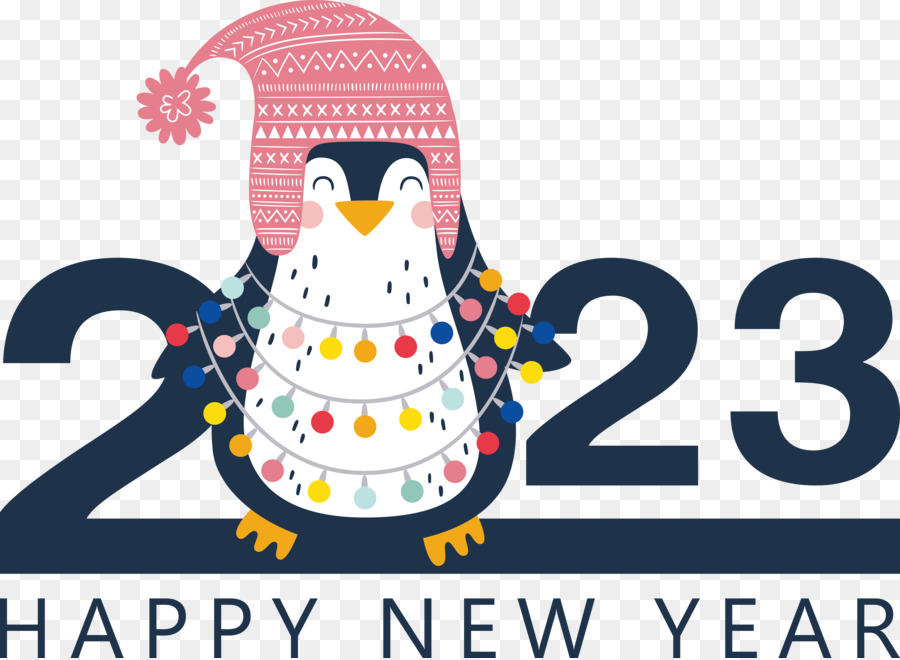 2023 العام الجديد，2023 سنة جديدة سعيدة PNG