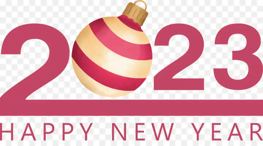 2023 العام الجديد，2023 سنة جديدة سعيدة PNG