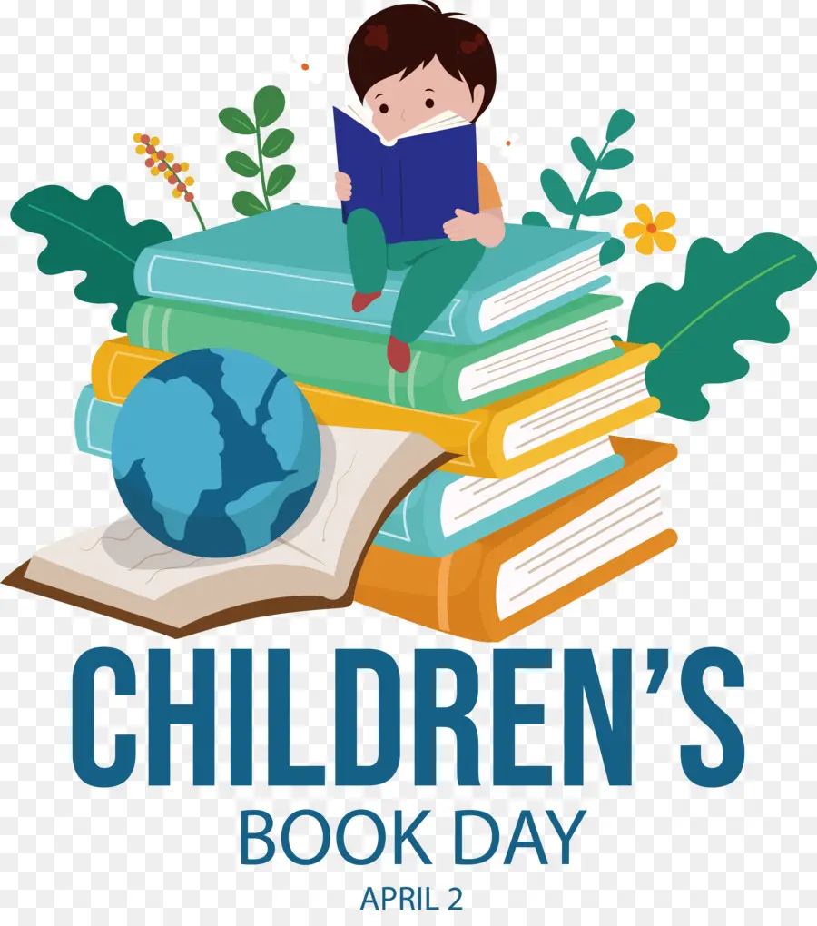 الدولية أطفال كتاب اليوم，يوم كتاب الأطفال PNG