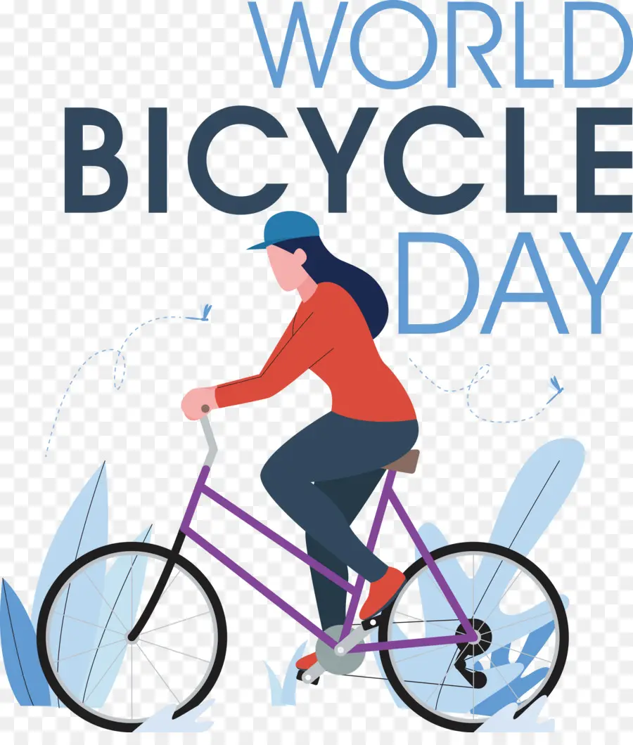عالم الدراجات اليوم，اليوم العالمي للدراجات PNG