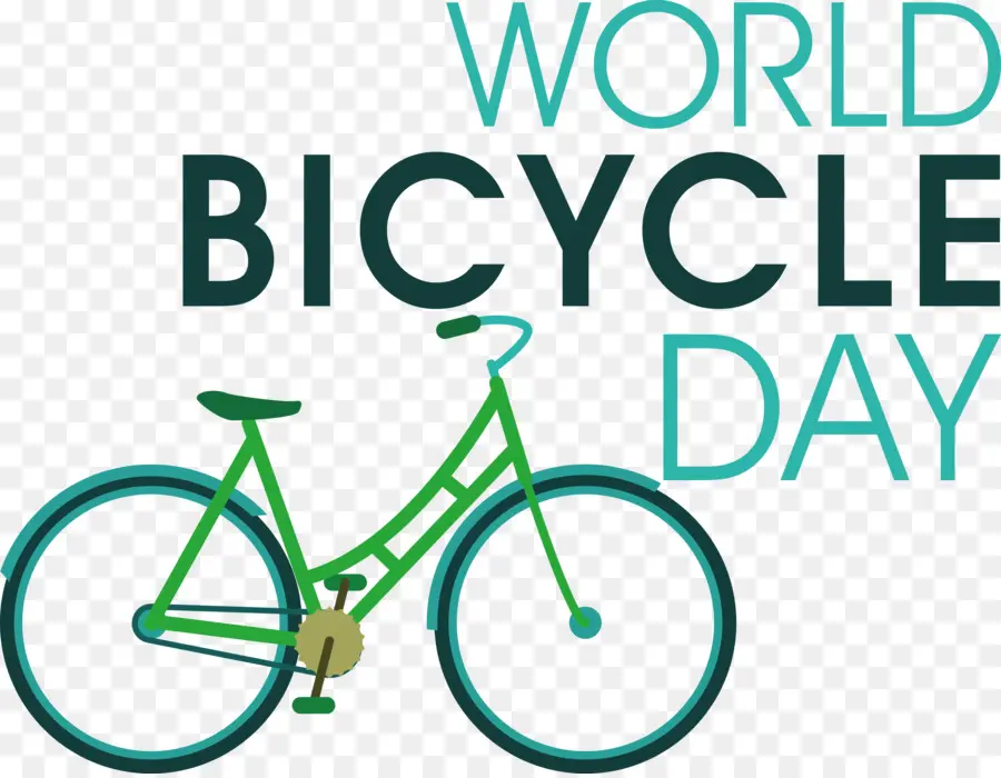 عالم الدراجات اليوم，يوم الدراجة العالمي PNG