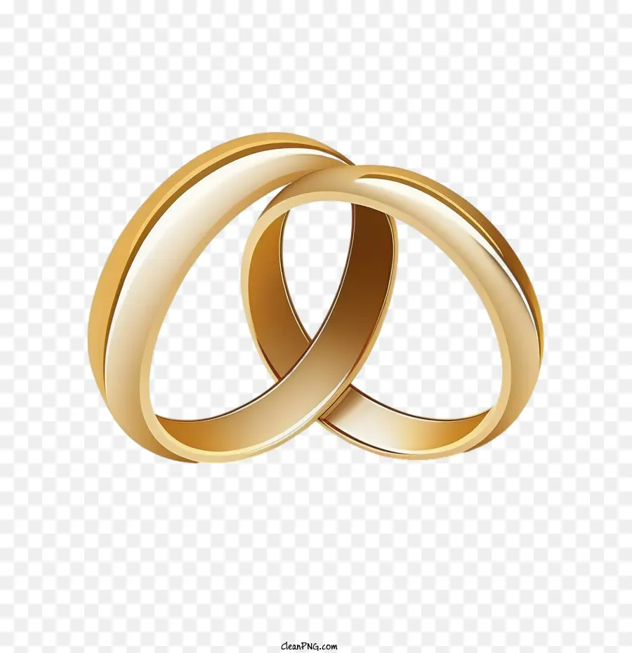 خاتم الزواج الذهبي，خاتم الزواج PNG