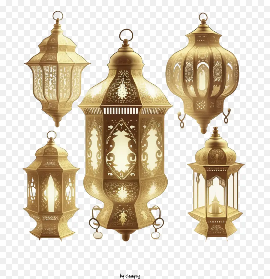 مصباح رمضان，فانوس رمضان PNG