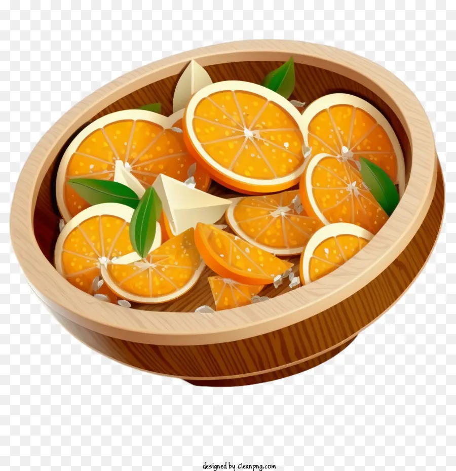 شرائح برتقالية，البرتقال PNG