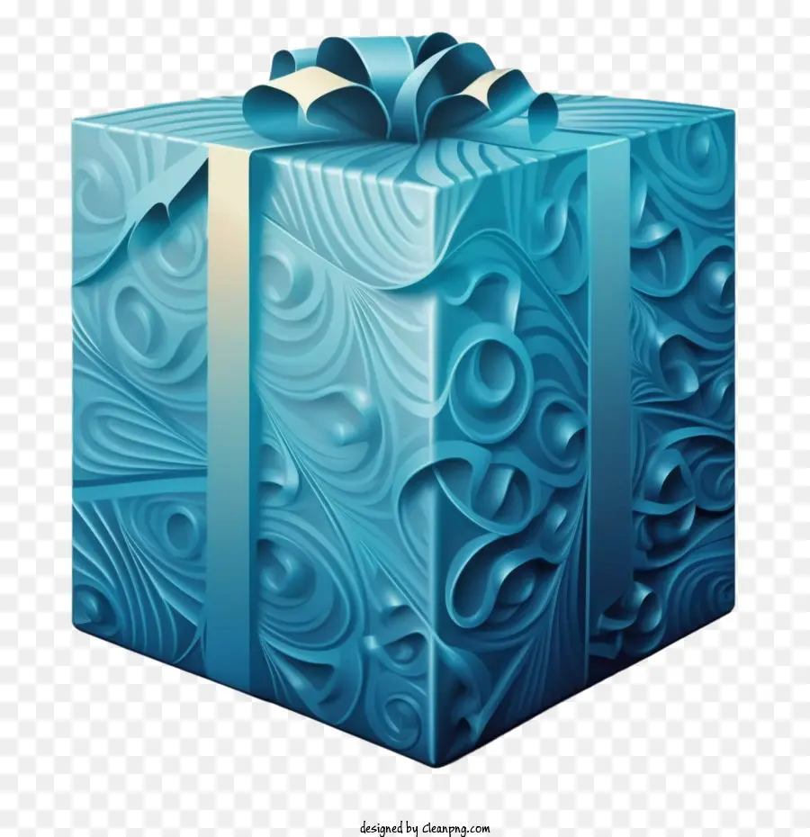 مربع هدية مخدر，الأزرق هدية مربع PNG