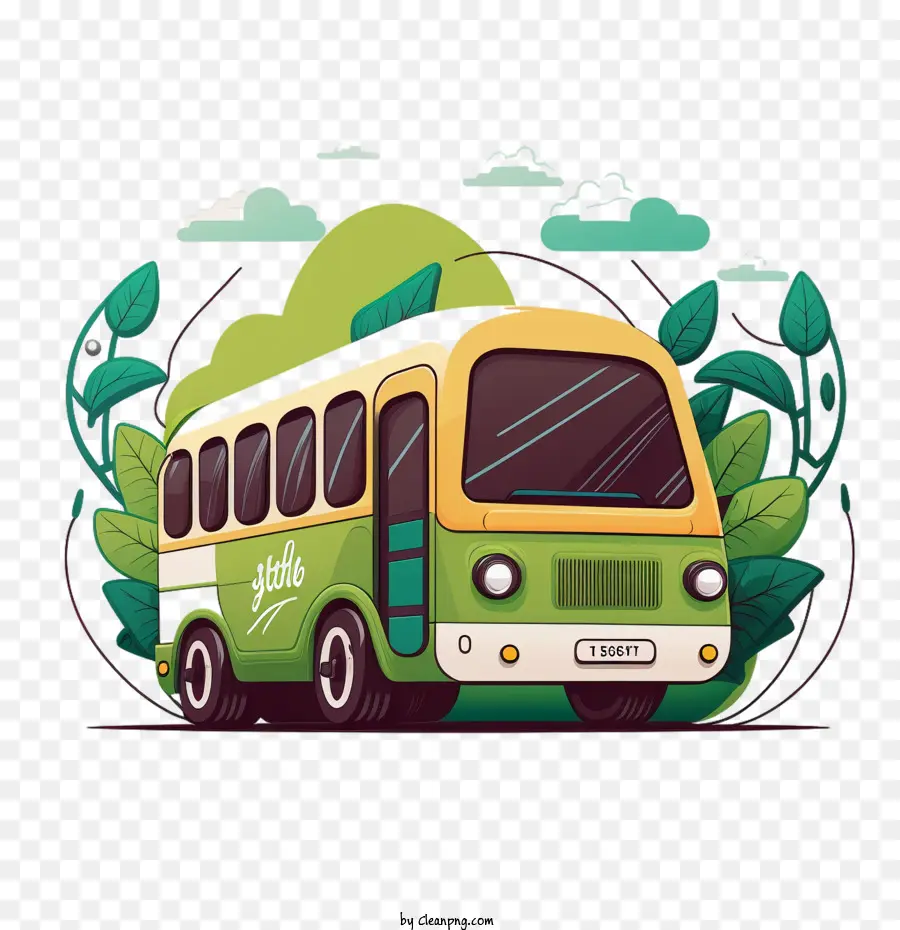 حافلة الكرتون，الحافلة البيئية PNG