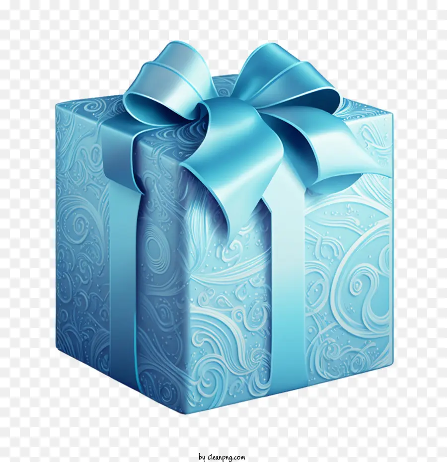 مربع هدية مخدر，الأزرق هدية مربع PNG