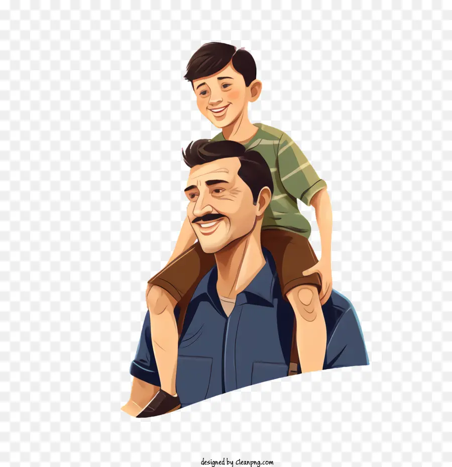 الأب و الطفل，الأب والطفل PNG