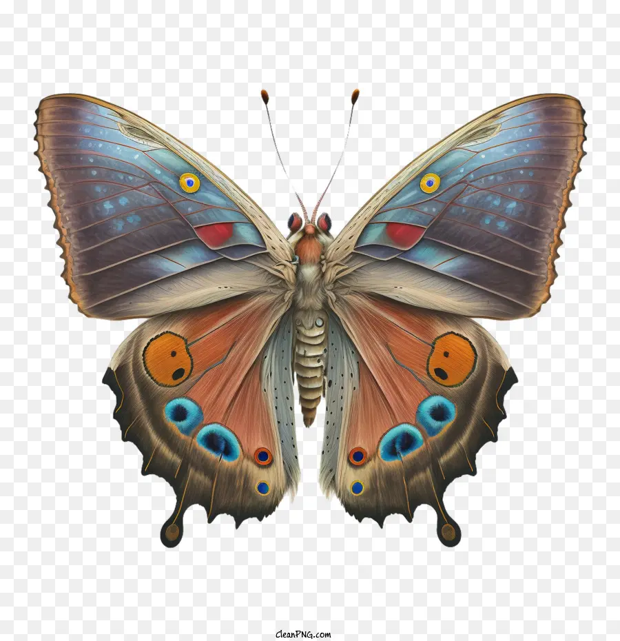 فراشة，3d Butterfly PNG