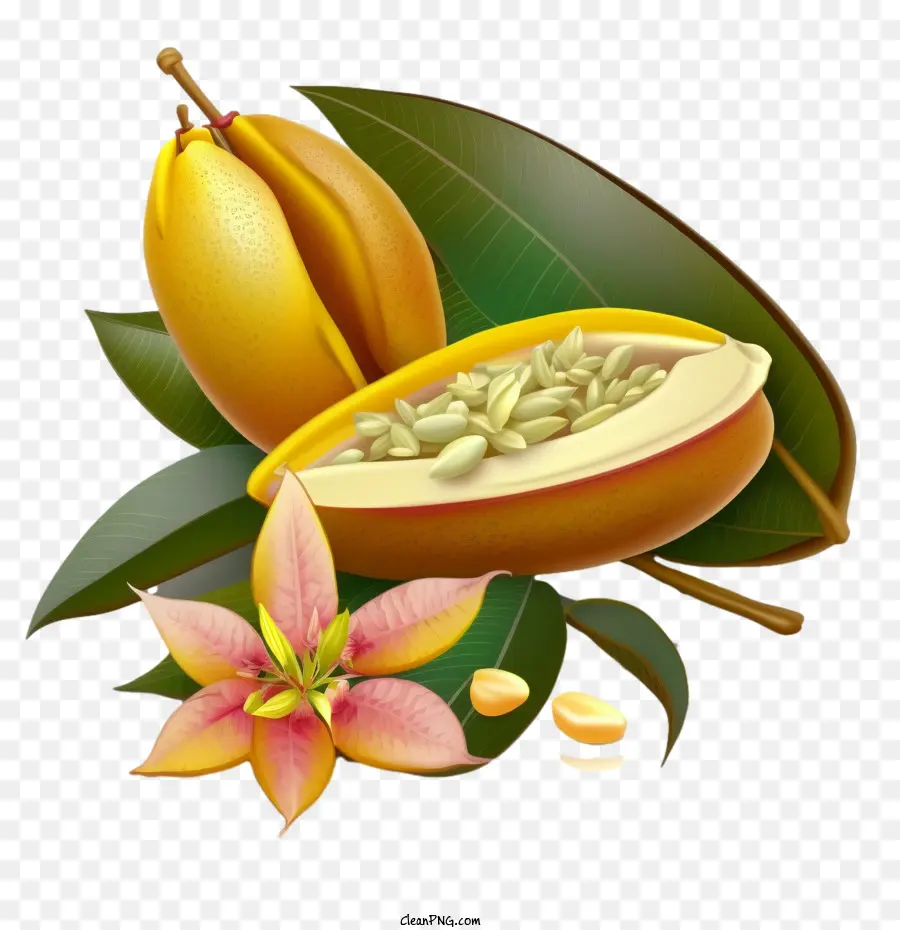 المانجو，المانجو فاكهة PNG