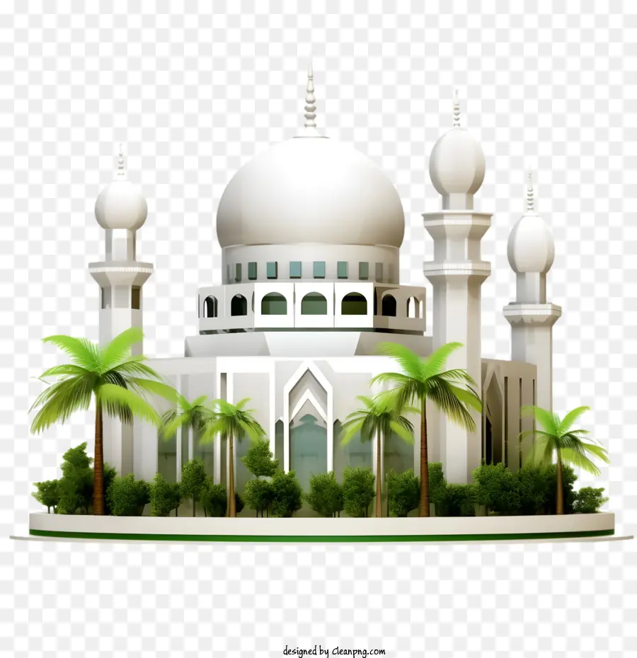 مسجد，المسجد المسطح PNG