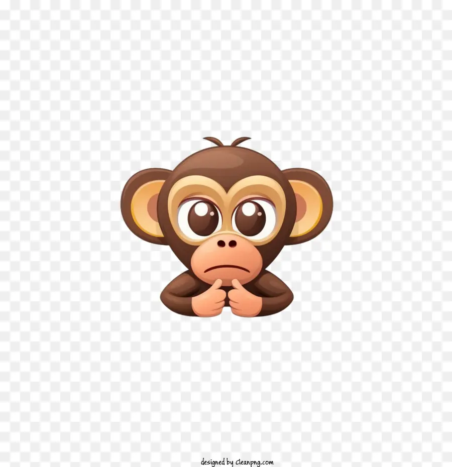 القرد，قرد الرموز التعبيرية PNG