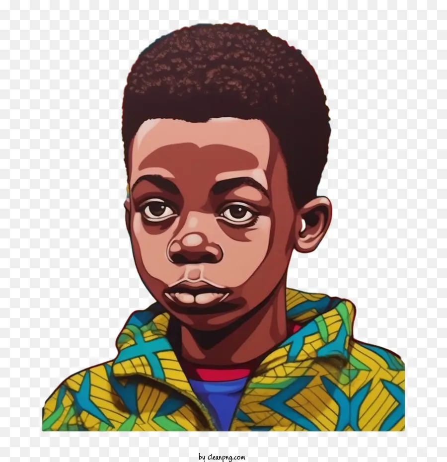 إفريقي，طفل أفريقي PNG