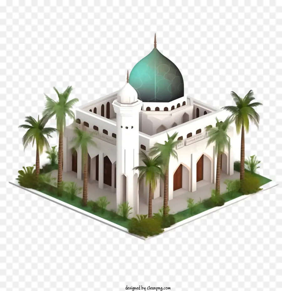 مسجد，العمارة الإسلامية PNG