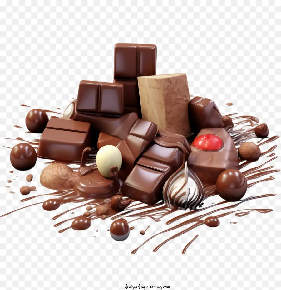 الشوكولاته，الحلو PNG