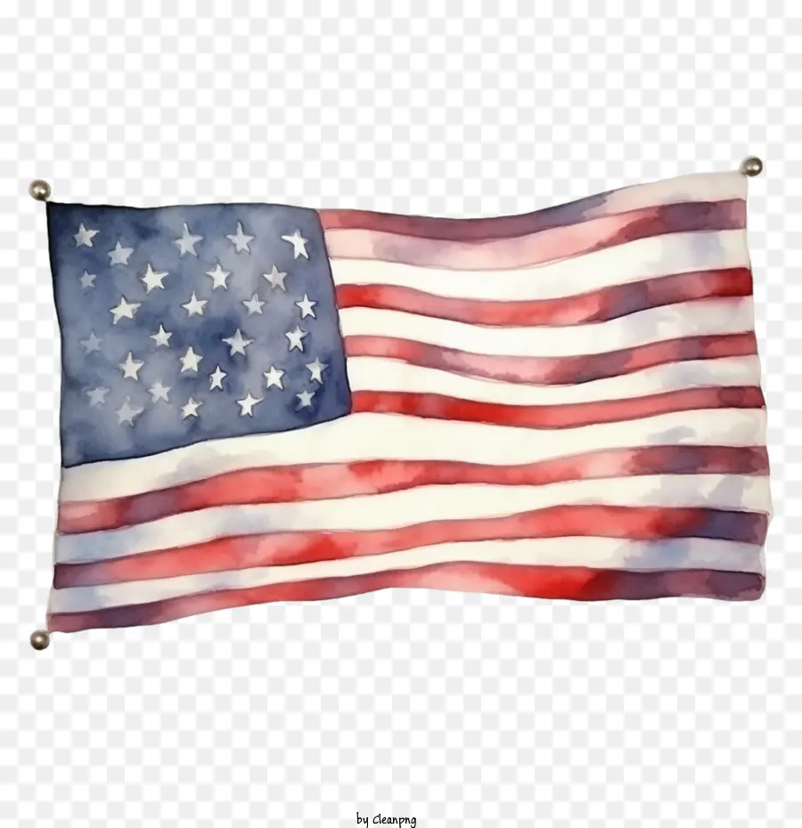 الرابع من تموز يوليه，العلم الأمريكي PNG