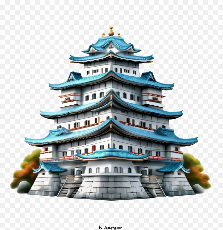 اليابانية القلعة，القلعة PNG
