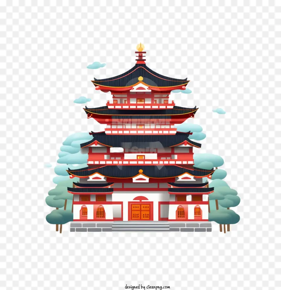 اليابانية القلعة，برج PNG