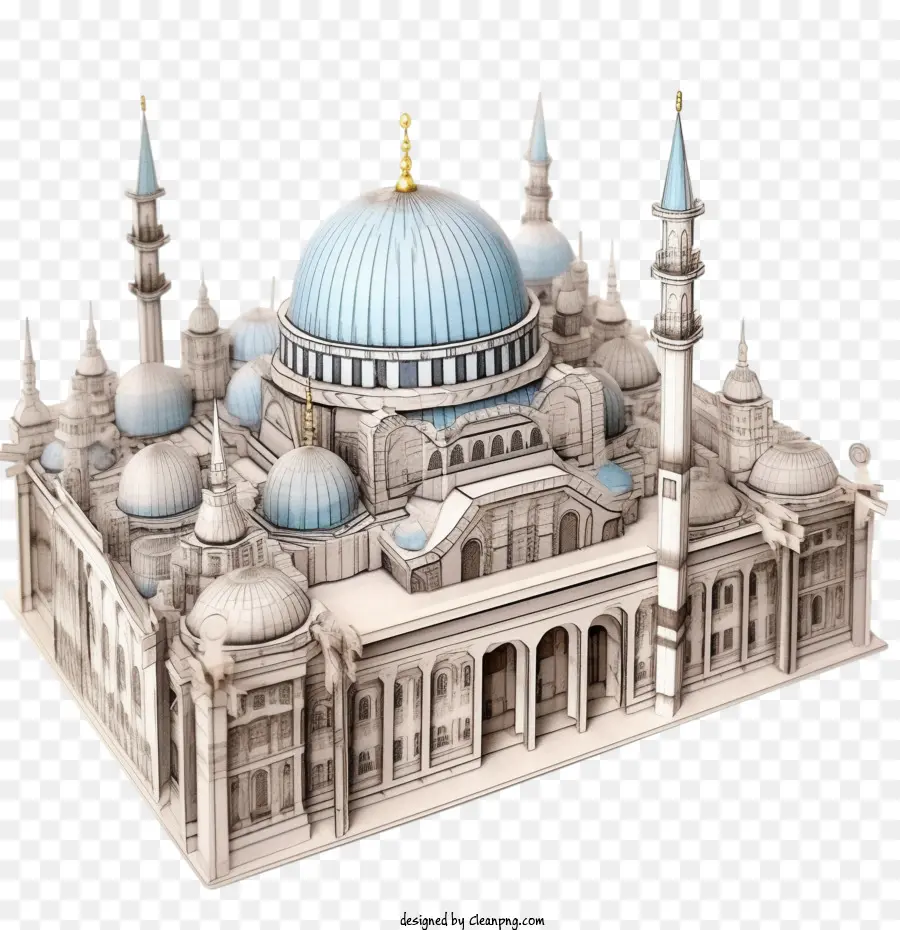 مسجد，العمارة PNG