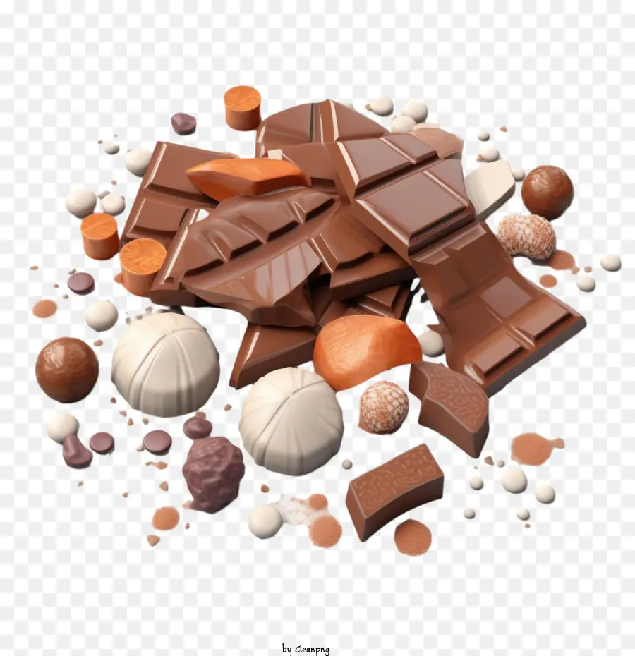 الشوكولاته，الحلوى PNG
