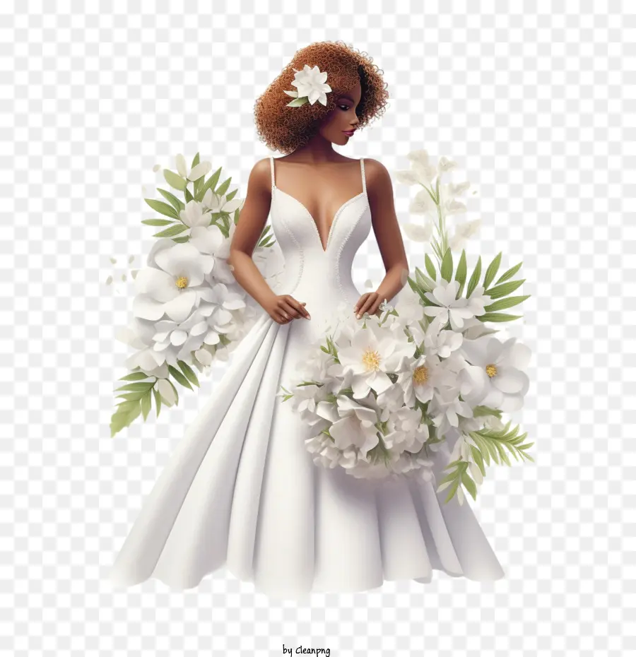 فستان الزفاف，فستان زفاف الفن PNG