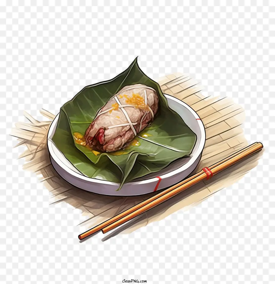 زونغزي，الغذاء الآسيوي PNG