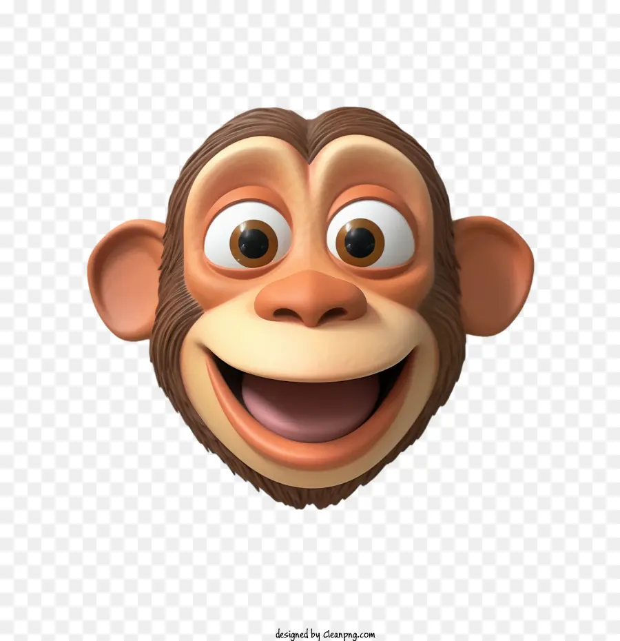 القرد，وجه القرد PNG