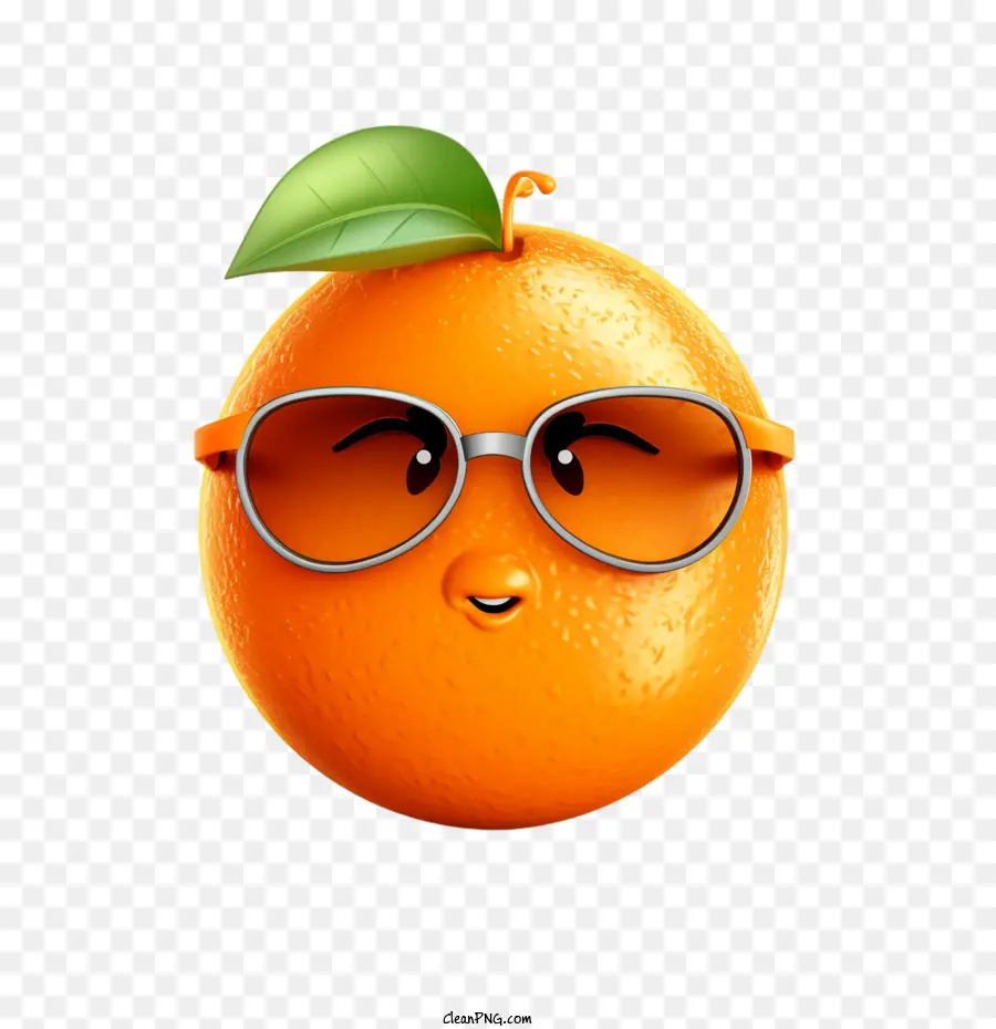 البرتقال，النظارات الشمسية PNG