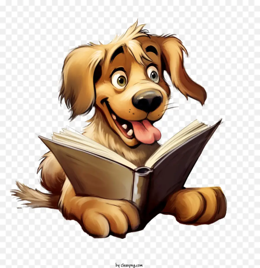 كتاب قراءة الكلاب，عشاق الكتاب اليوم PNG
