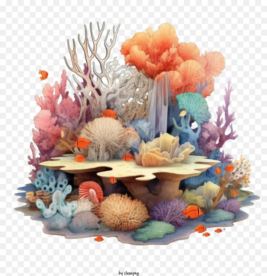 الشعاب المرجانية，الاستوائية PNG